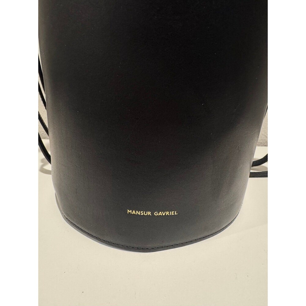 Mansur Gavriel Fringe Bucket Bag black - Picture 5 of 5